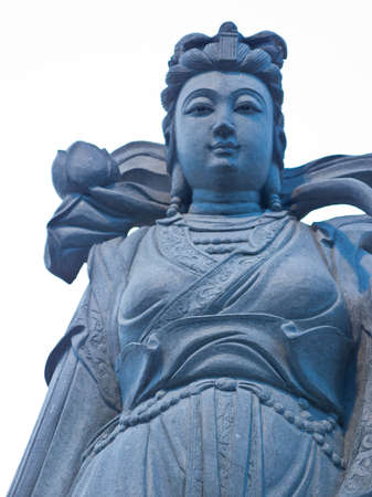 Chinese god statue の写真素材