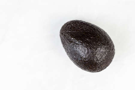 Isolated avocado on the white background.の写真素材