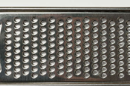 Hand metal grater isolated over white