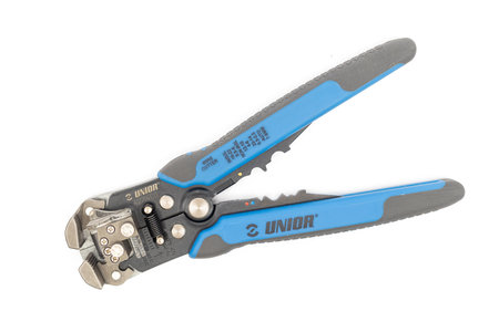 Belgrade - 19. March 2021. - Unior Crimp Grip Pliers isolated above white background.のeditorial素材