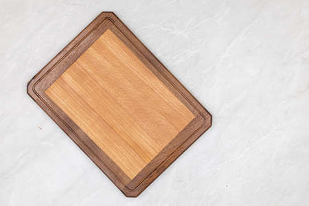 Kitchen Cutting Board isolated with copy space