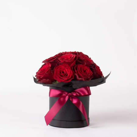 Bouquet of Roses taken in a beautiful light studioの写真素材