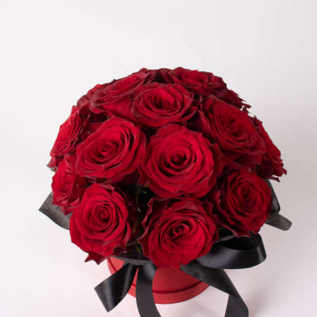 Bouquet of Roses taken in a beautiful light studioの写真素材