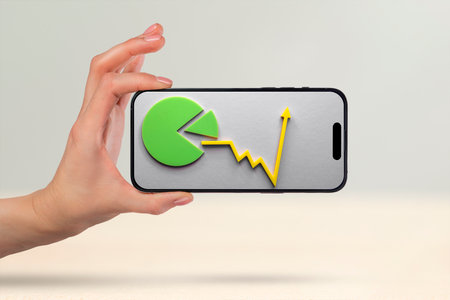 Financial market, purchase of shares, annual or quarterly reports of companies. Forecast of growth...