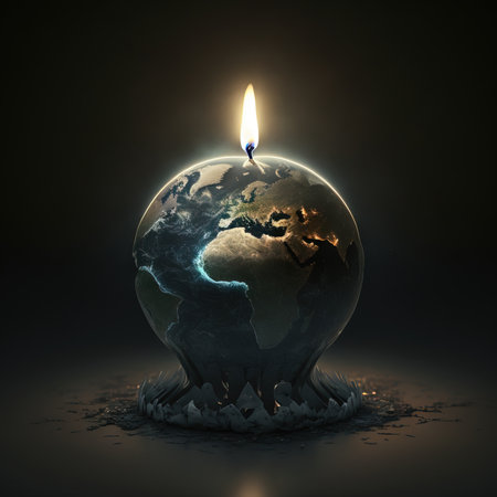 Earth Hour, Earth Candleの素材