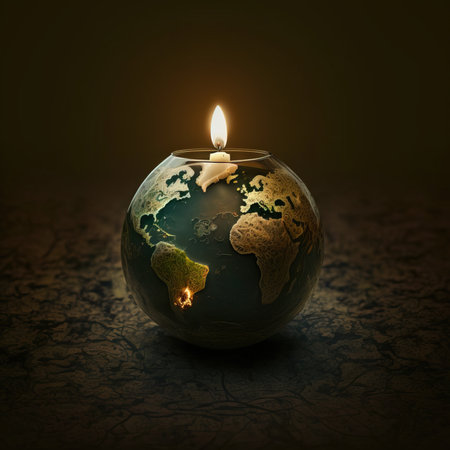 Earth Hour, Earth Candleの素材