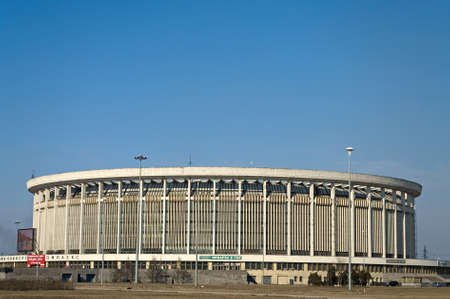  SAINT-PETERSBURG, RUSSIA - APRIL 22: The Petersburg Sports and Concert Complex arena on April 22, 2011 in Saint-Petersburg, Russia.のeditorial素材