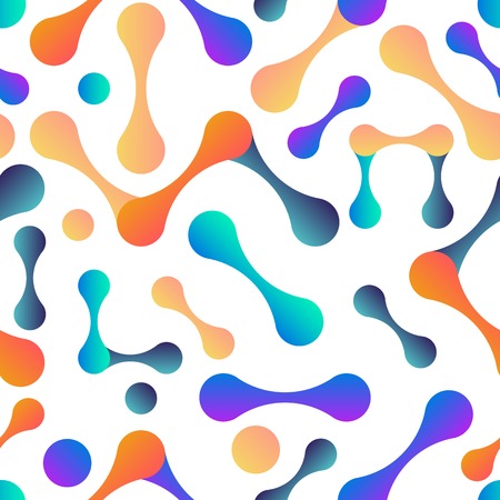 Abstract fluid pattern.のイラスト素材