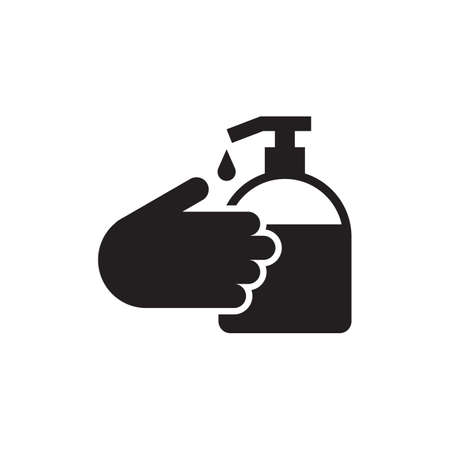 Wash your hands.のイラスト素材
