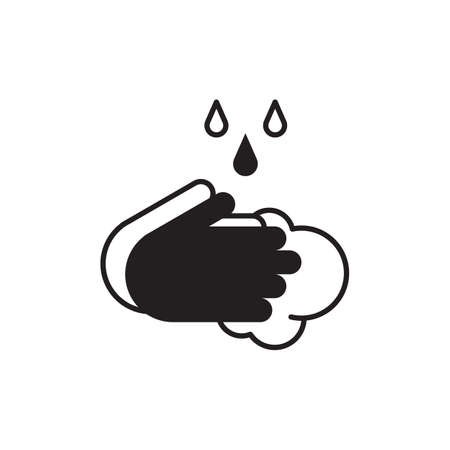 Wash your hands.のイラスト素材
