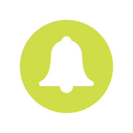 Notification Icon in trendy flat style.