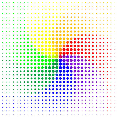 illustration of a dotted halftone backgroundのイラスト素材