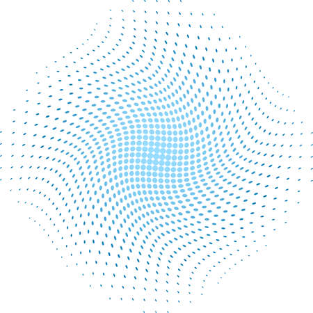 illustration of a dotted halftone backgroundのイラスト素材