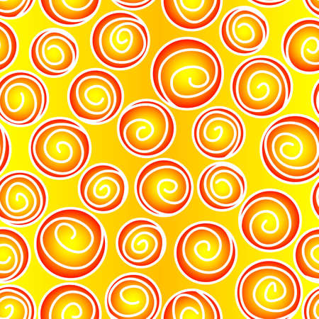  illustration of a seamless spiral patternのイラスト素材