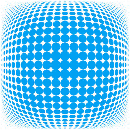 vector illustration of a dotted halftone backgroundのイラスト素材