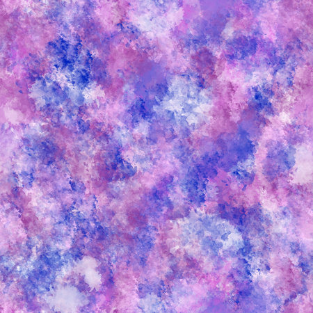 illustration of seamless hand painted watercolor background with colorful splashes and spotsの写真素材