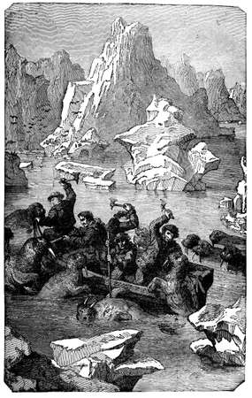 photographed from a book  titledの写真素材