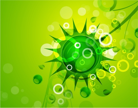 Abstract beautiful flower backgroundのイラスト素材