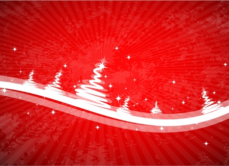 Vector Christmas backgroundのイラスト素材
