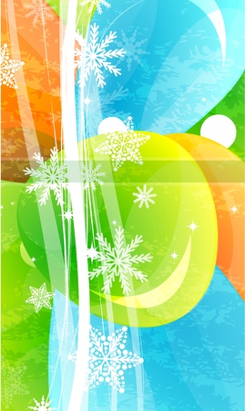 Vector Christmas backgroundのイラスト素材