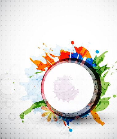 Abstract colorful shapes backgroundのイラスト素材