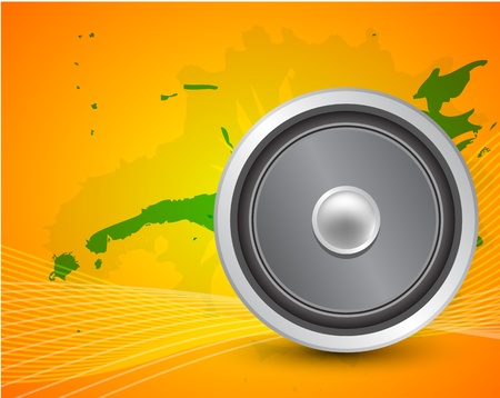 Loudspeacker backgroundのイラスト素材