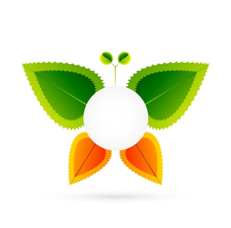 Leaf abstract backgroundのイラスト素材