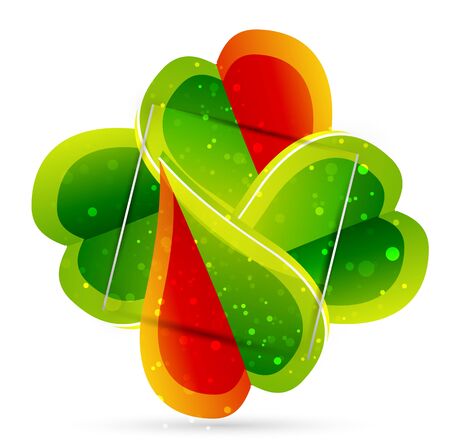 Abstract leaf conceptのイラスト素材