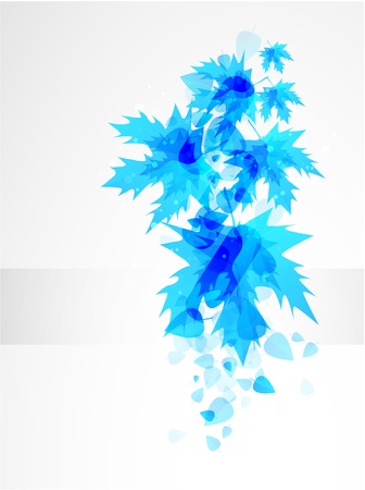 Vector leaf concept のイラスト素材