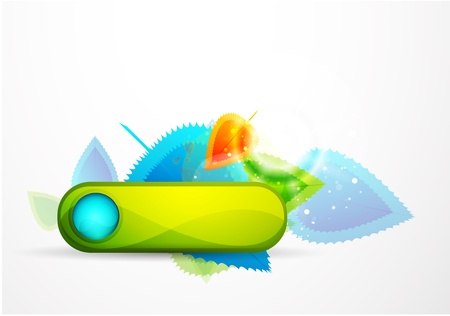 Vector color leaves abstract backgroundのイラスト素材