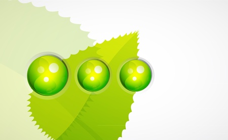 Nature sphere designのイラスト素材