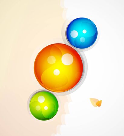 Vector sphere abstract backgroundのイラスト素材