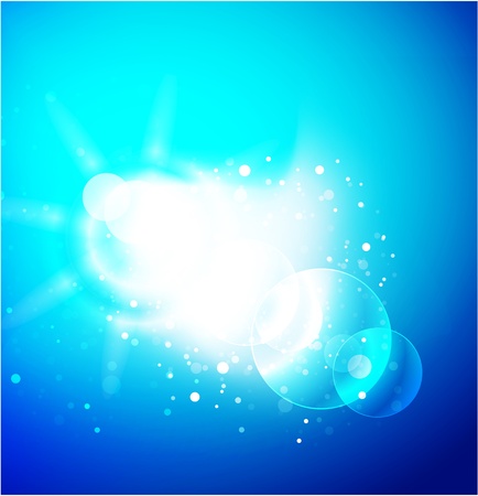 Vector glossy sphere colorful backgroundのイラスト素材