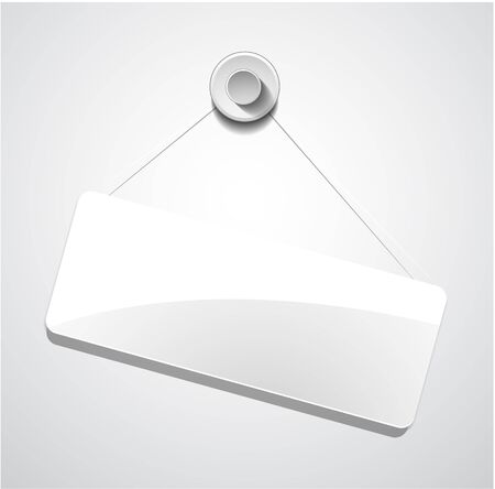 Glossy hang tagsのイラスト素材