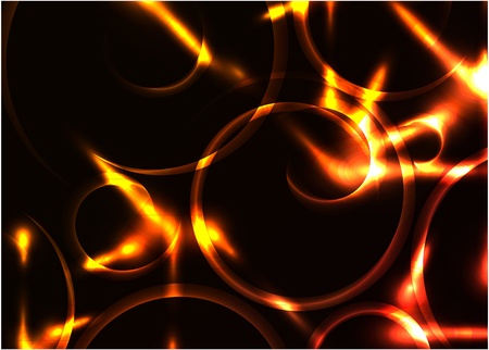 Vector abstract glowing swirl backgroundのイラスト素材