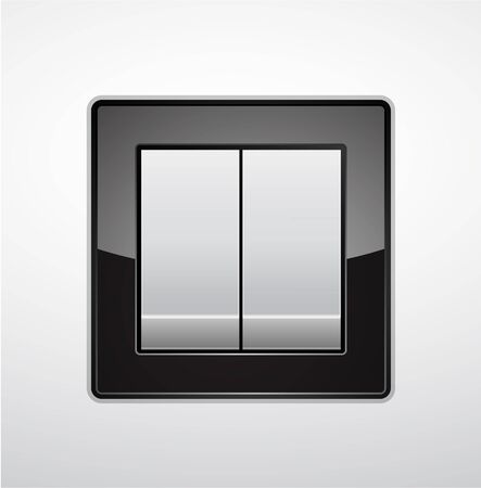 Glossy vector switchのイラスト素材