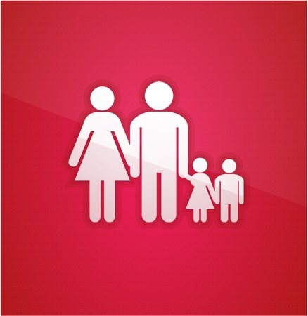 Family conceptのイラスト素材