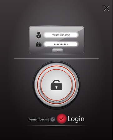 login backgroundのイラスト素材
