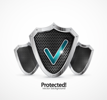 Protected iconのイラスト素材