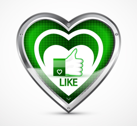 Like signのイラスト素材