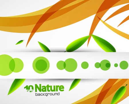 Vector nature abstract backgroundのイラスト素材