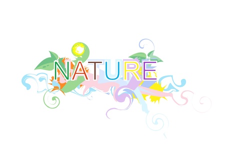 Nature headerのイラスト素材