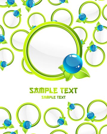 Global leaf green conceptのイラスト素材