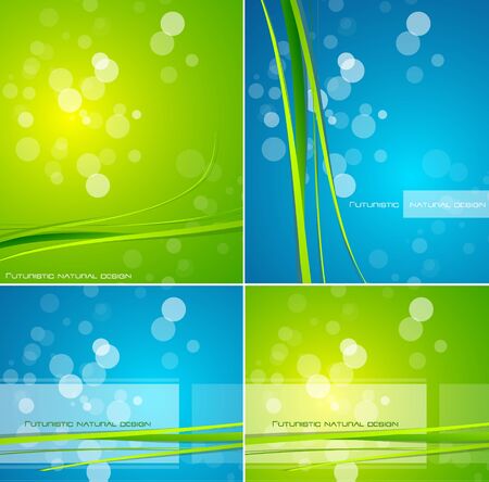 Green grass line backgroundのイラスト素材