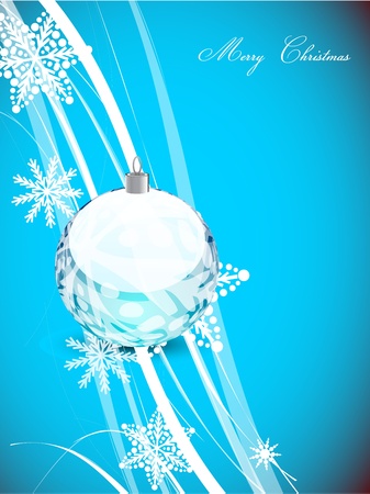 Blue Christmas wavy lines backgroundのイラスト素材