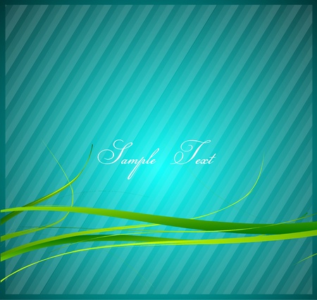 Grass wave lines natural backgroundのイラスト素材