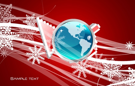 Hi-tech hand pointer backgroundのイラスト素材