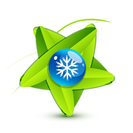 Water leaf conceptのイラスト素材