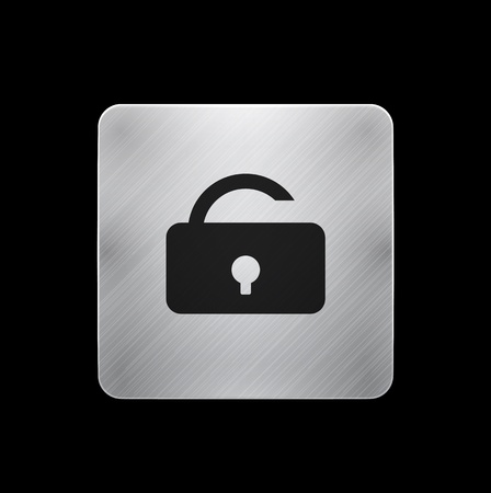 lock phone buttonのイラスト素材