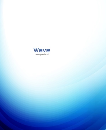 Blue business templateのイラスト素材